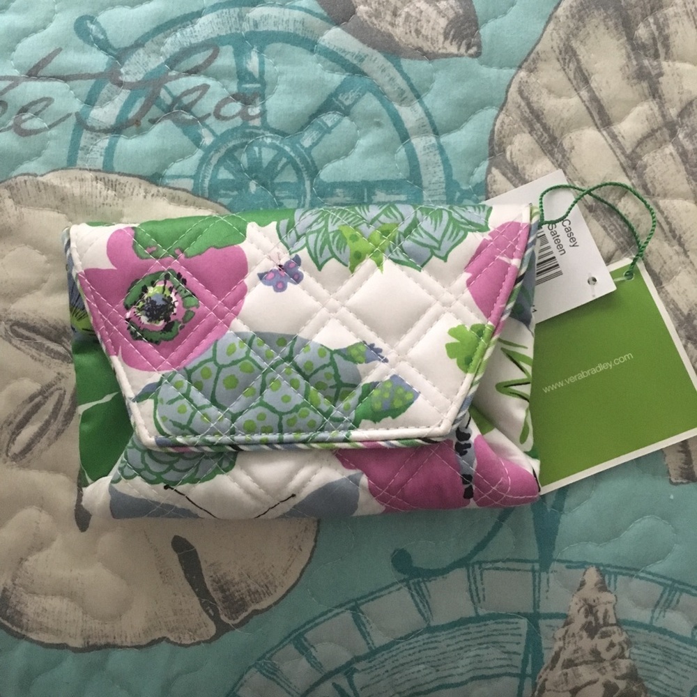 Vera Bradley Sateen wallet